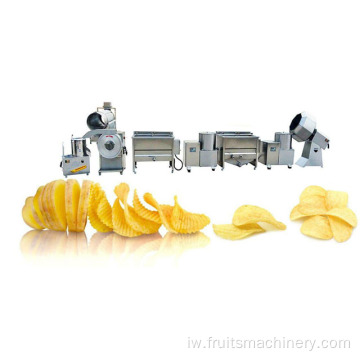 מכונות טיגון מלאות תפוחי אדמה פריכות אוטומטיות
